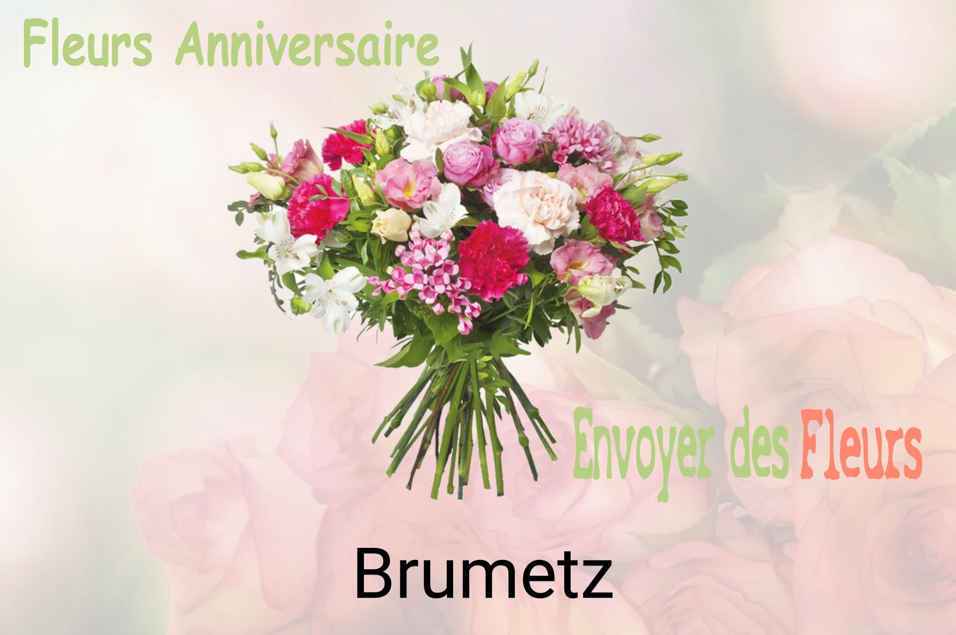 Bouquet de fleurs d’anniversaire livré à Brumetz